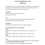 GOLDEN BOAT 2024 - VOCAL - RULES - EN- S. 1