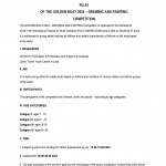 GOLDEN BOAT 2024 - DRAWING AND PAINTING - RULES - EN - S. 1