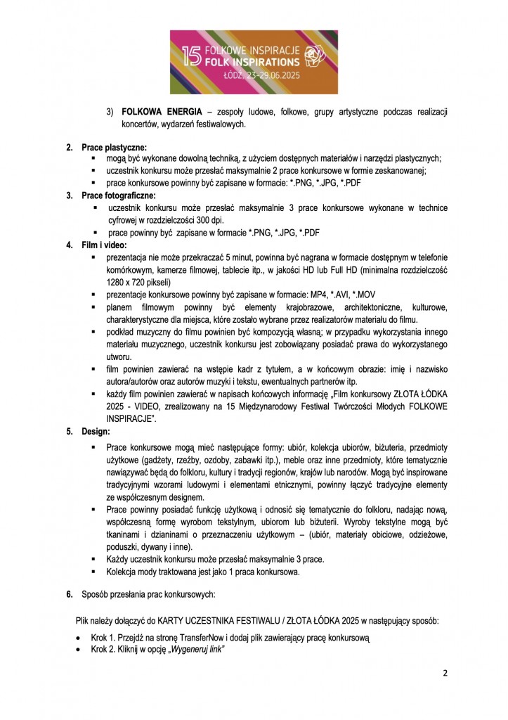 Złota Łódka 2025 - ART2